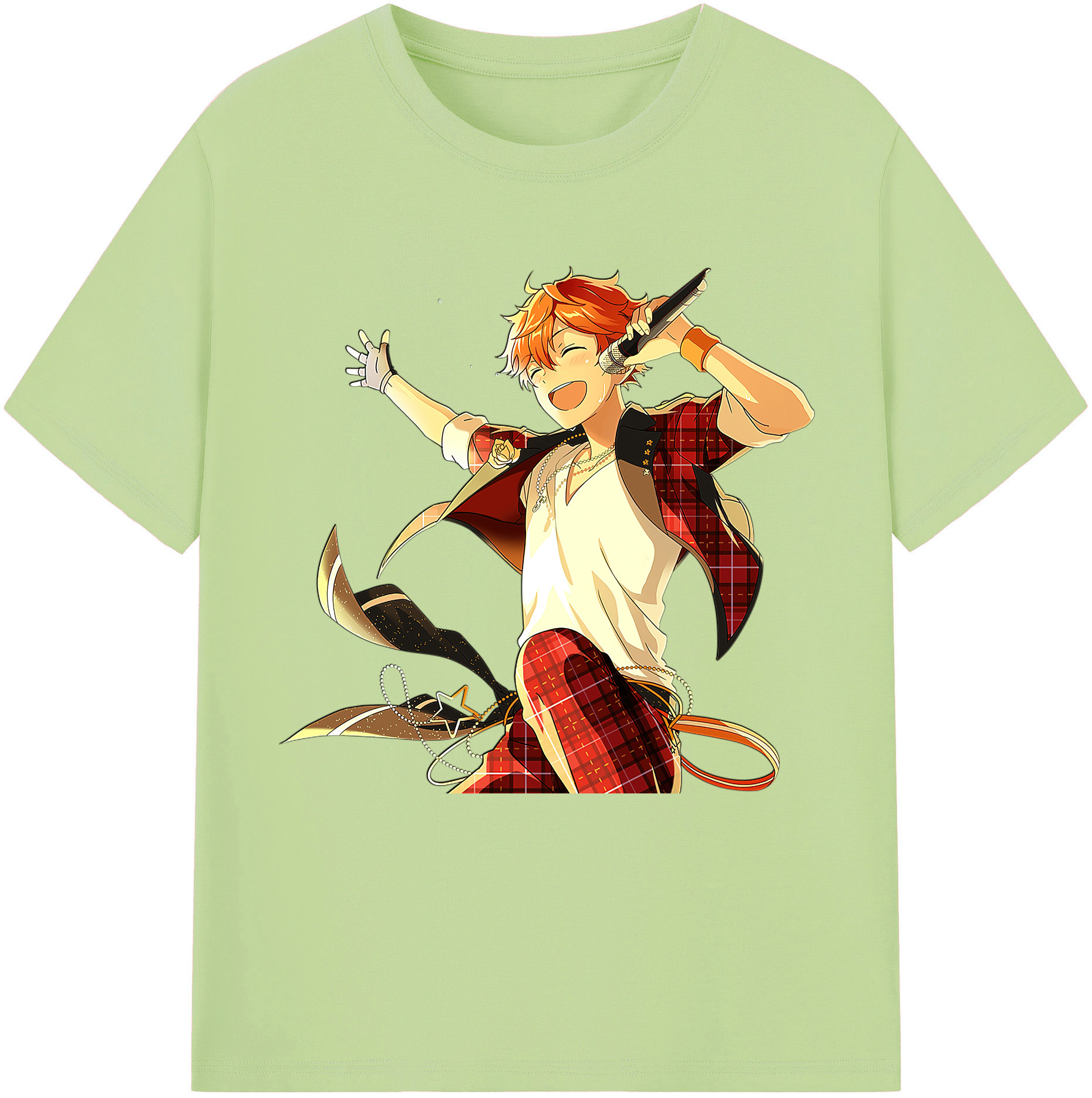 （画像用） あんさんぶるスターズ! Ensemble Stars 綿100％半袖Tシャツ（フロントプリント）